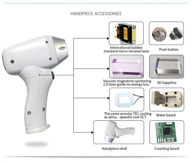 808nm Diode Laser Hair Removal Machine