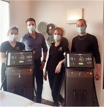 808nm hullámhosszú dióda lézerkar szőrtelenítés