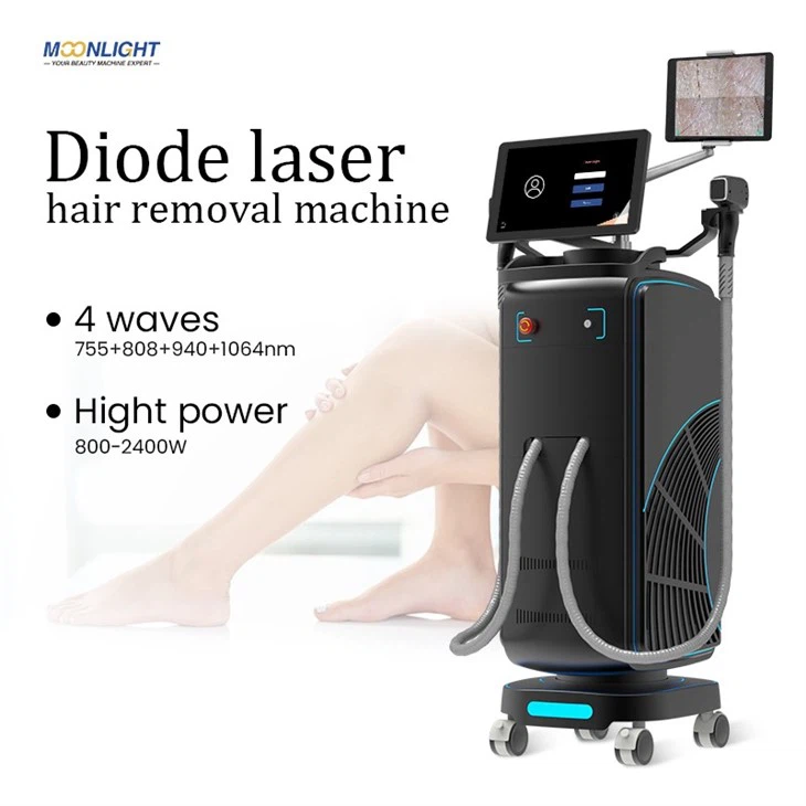 2024 AI Freezing Point Diode Laser Hair Removal Machine