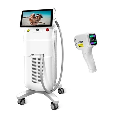 3500 W-os nagy{1}}teljesítményű dióda lézeres szőrtelenítő gép