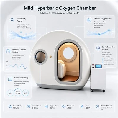 Enyhe hiperbár oxigénkamra – fejlett oxigénterápia modern wellness központok számára